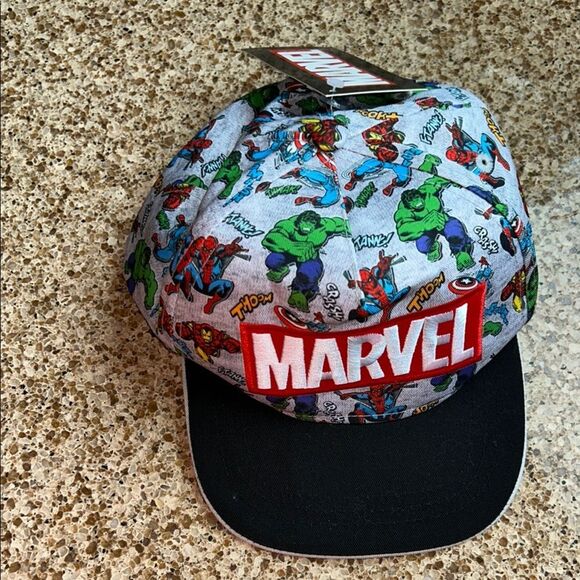 NWT Kid’s Marvel Heroes 🦸♂️ 🦸 Graphic Cap 🧢 - Picture 16 of 17